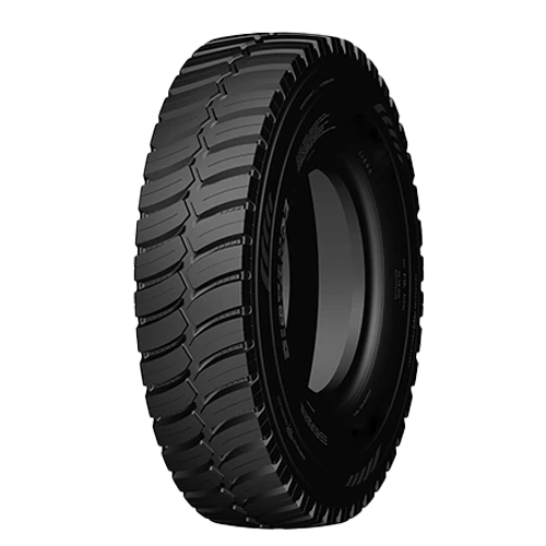 RY915 off-road dump truck tire high traction showing reinforced tread for extreme mining and construction conditions